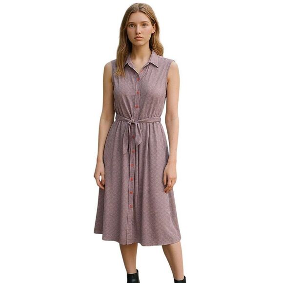 Laundry by Shelli Segal, Geometric Multicolor Shift Button Up Dress - Picture 1 of 8